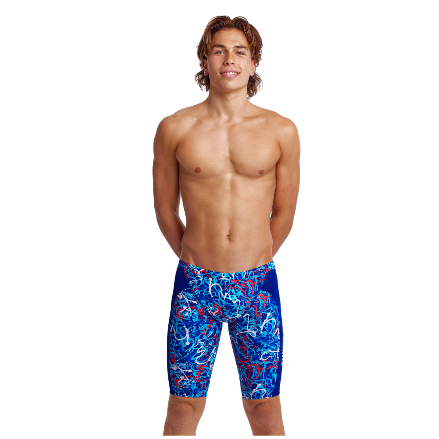 Funky Trunks Mens Training Jammers FT37M- Mr Squiggle