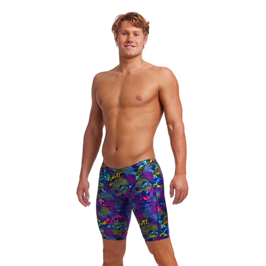 Funky Trunks Mens Training Jammers FT37M - Oyster Saucy
