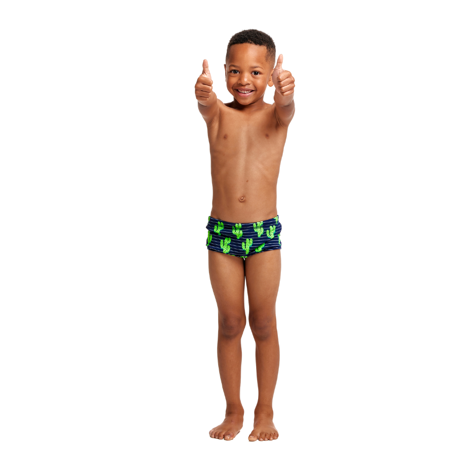 Funky Trunks Toddler Boys Printed Trunks FT32T- Prickly Pete
