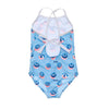 Snapper Rock French Riviera X Back Tie Swimsuit G13206- Blue