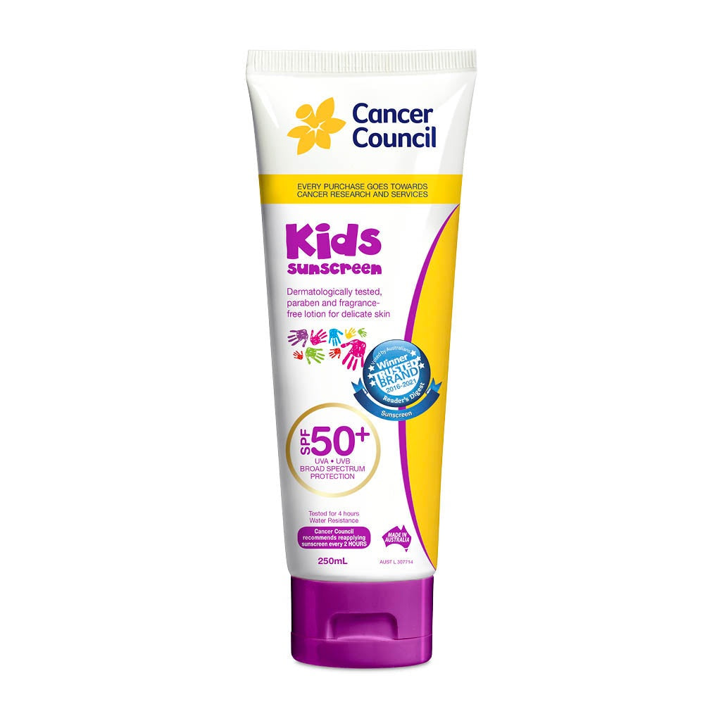Cancer Council Australia Kids SPF50+ Sunscreen 250ml