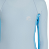 O'Neill Girls Classic UV Long Sleeve Rash Vest RG3346GA2SEA- Seafm/Cgrey