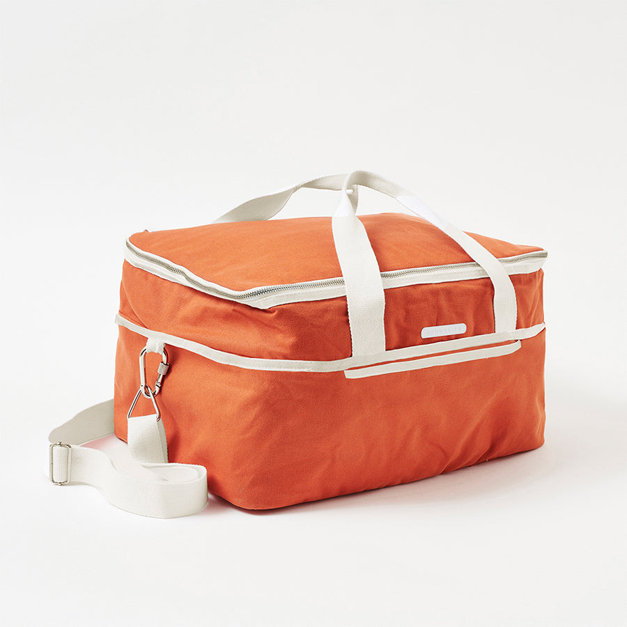 Sunnylife Canvas Cooler Bag Terracotta S2DCCBTC
