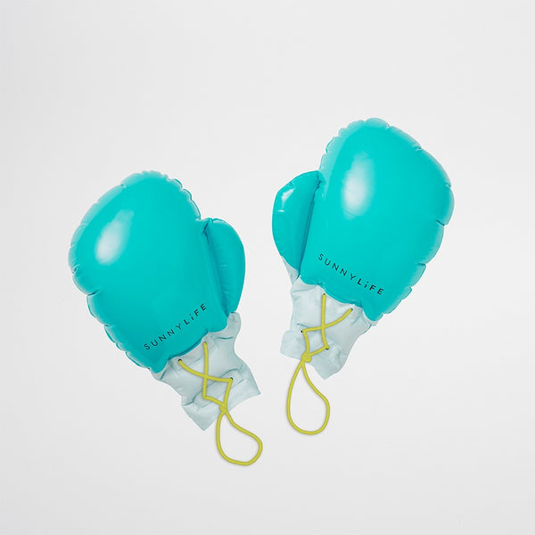 Sunnylife Inflatable Boxing Gloves Aqua Set Of 2 S2PBOXGL