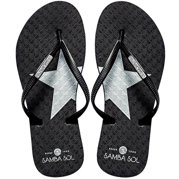Samba Sol 6217 Mens Flip-Flop- Silver Star