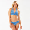 Tommy Bahama Reversible Wide Band Halter SS100183- Harbour Island Gingham
