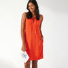 Tommy Bahama Lace Up Spa Dress SS500095 - Island Cays Orange Sunset