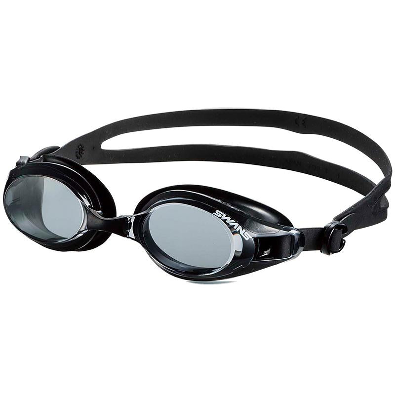 Swans SW-32 Adult Fitness Goggles - Smoke/Black (SMBK 301)
