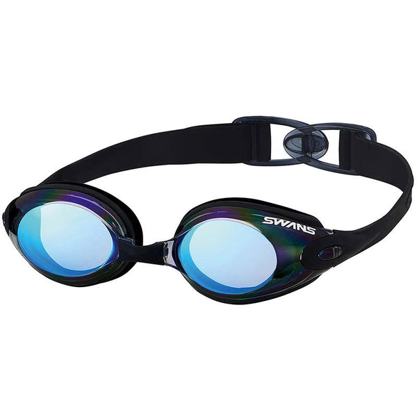 Swans Fitness Mirror Goggles SWB-1M - Smoke/ Flash Blue
