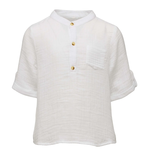 Snapper Rock Frankie White Resort Shirt B80001 - White