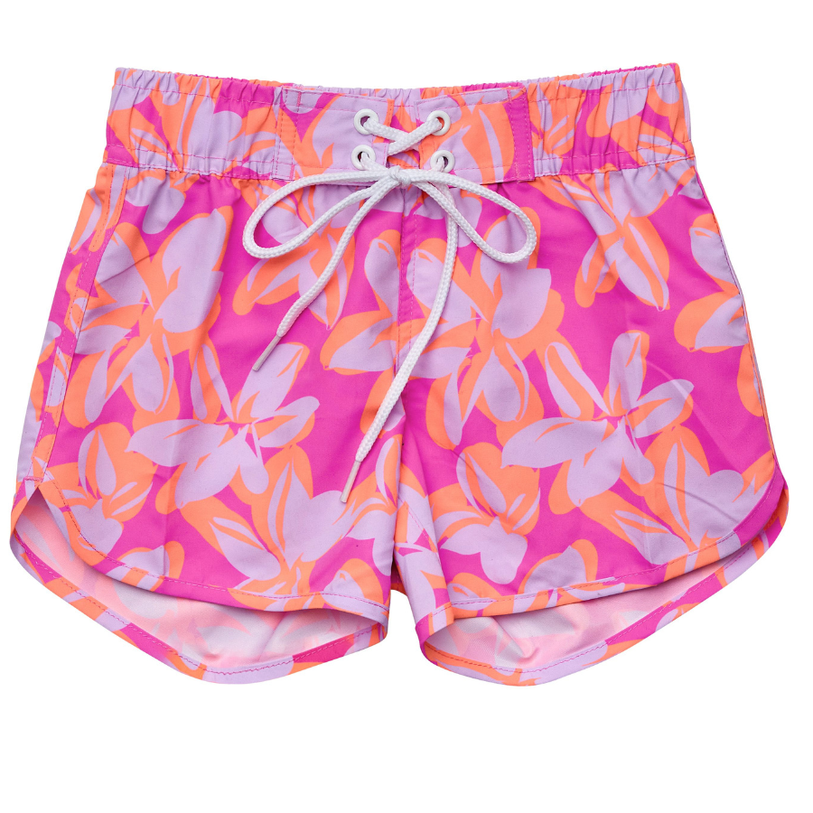 Snapper Rock Hibiscus Hype Board Shorts G95002 - Pink