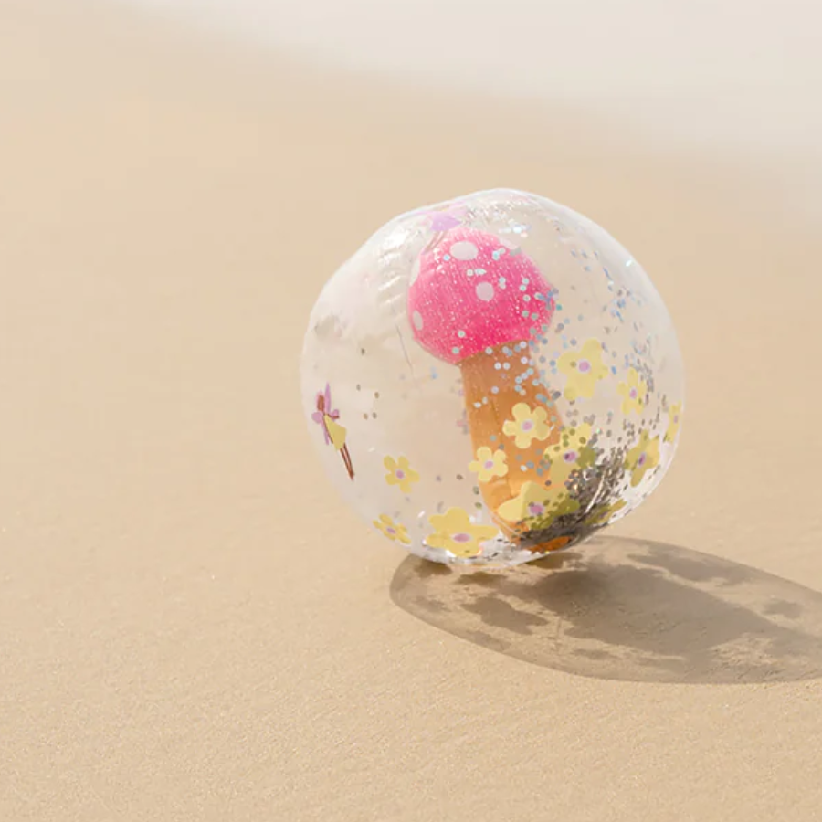 Sunnylife 3D Inflatable Beach Ball Mima The Fairy Lemon Lilac S3PB3DMI