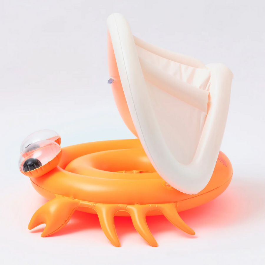 Sunnylife Baby Float Sonny The Sea Creature Neon Orange S3LBABSO