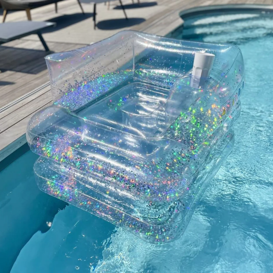Sunnylife Inflatable Lilo Chair Glitter S3LLCAGL