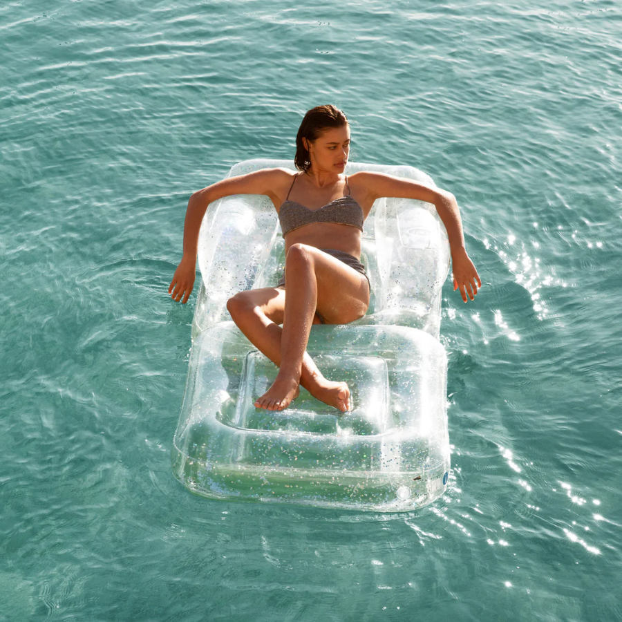Sunnylife Inflatable Lilo Chair Glitter S3LLCAGL