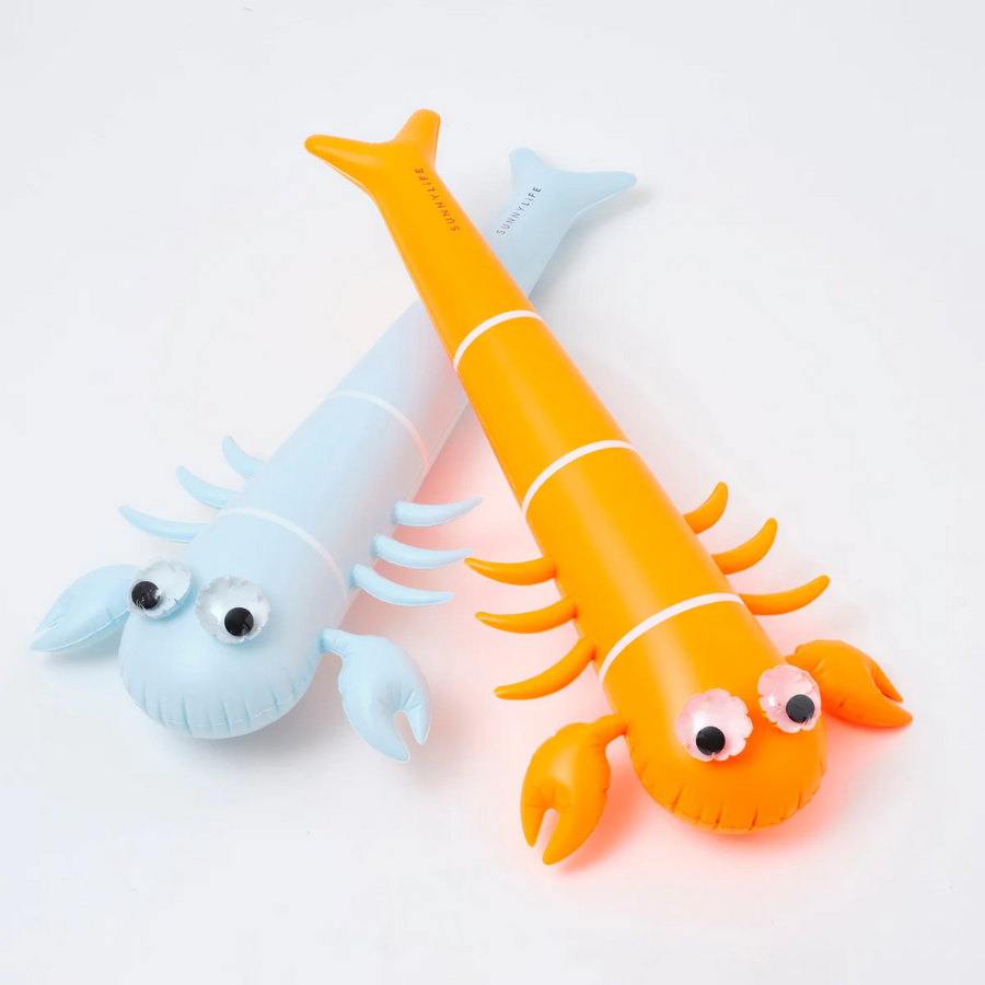 Sunnylife Kids Inflatable Noodle Sonny The Sea Creature Neon Orange S3PKNOSO