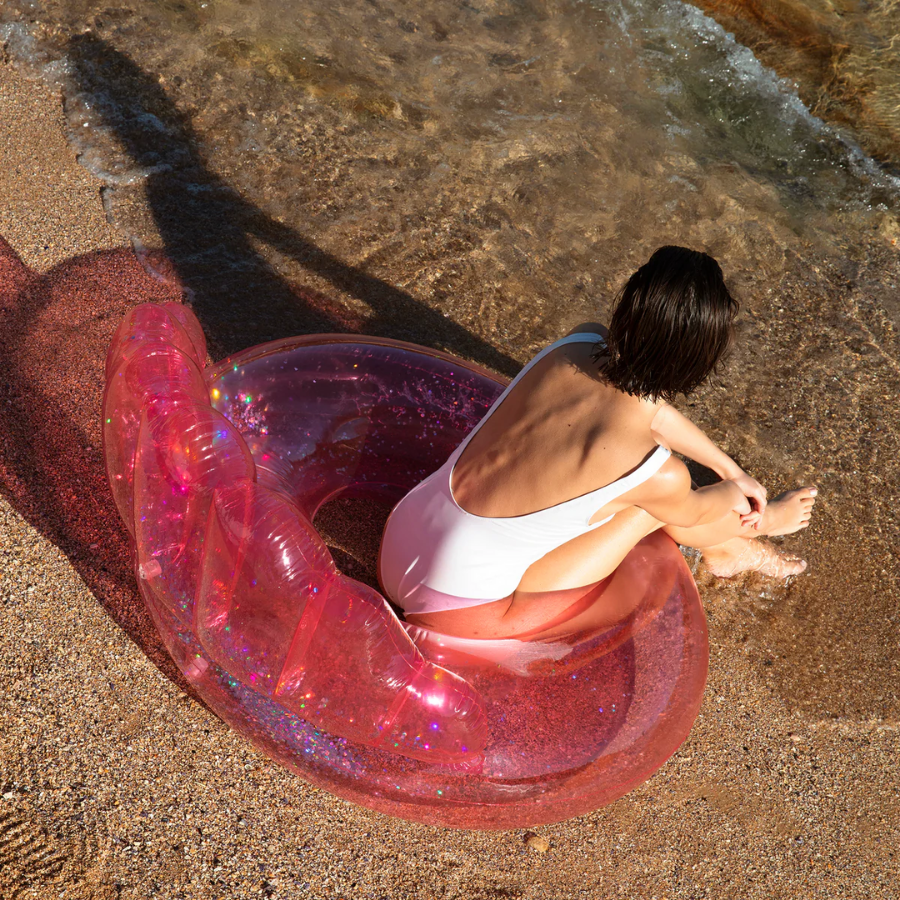 Sunnylife Luxe Pool Ring Shell Bubblegum S3LPOLGS