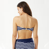 Tommy Bahama Tie Front Bandeau TSW10603T- Sea Swell Stripes & Dots