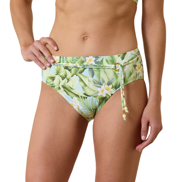 Tommy Bahama Belted High Waist SS200448 - Paradise Fronds Lt Swimming Pool