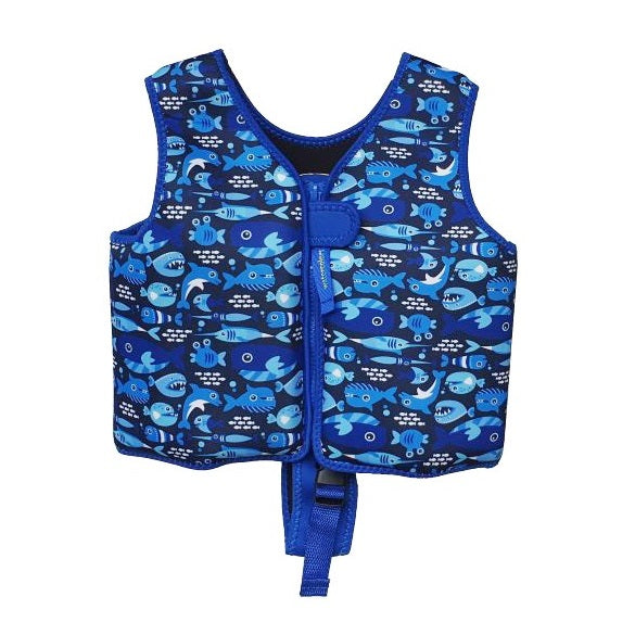 Watercolors Swim Trainer Vest WA120-03- Blue