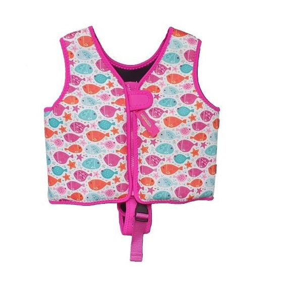 Watercolors Swim Trainer Vest WA120-04- Pink
