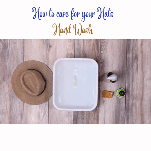 Wallaroo Hat -  How to care for your Hats- Hand Clean