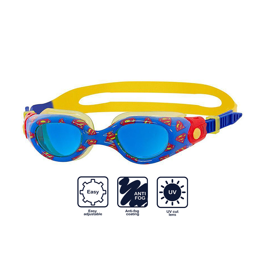 Zoggs Goggles DC Super Heroes Superman Z382413- Blue/Red/Yellow
