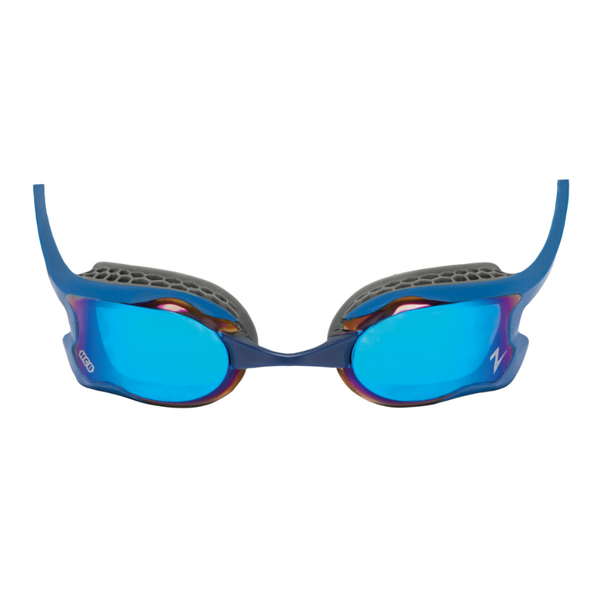 Zoggs Adult PF Raptor Titanium Mirror Goggles Z461085BL - Blue