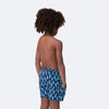 Tom & Teddy Sardines Boys Swim Shorts SARIG-J- Ink Blue/ Green