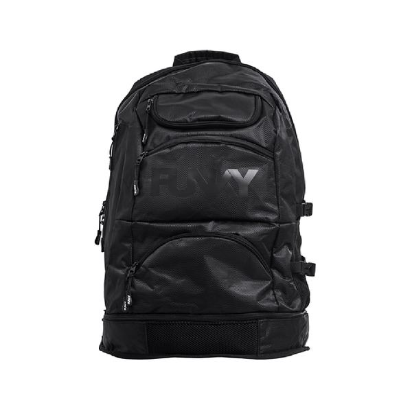 Funky Expandable Elite Squad Backpack FYG012N - Back To Black