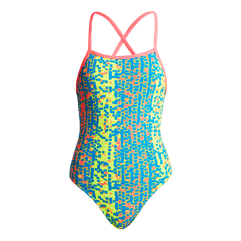 Funkita Girls Strapped In One Piece FS38G- Second Skin