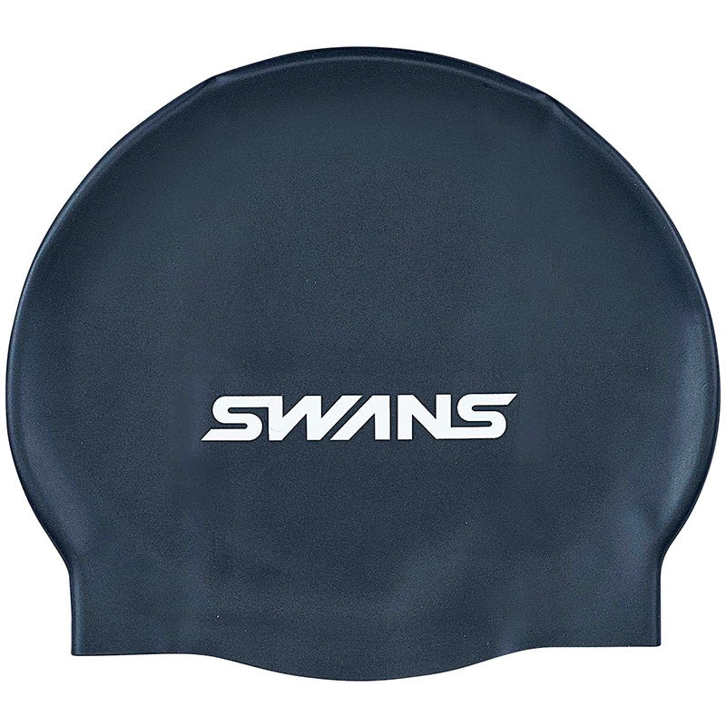 Swans Adult Silicone Cap SA-7V - Black