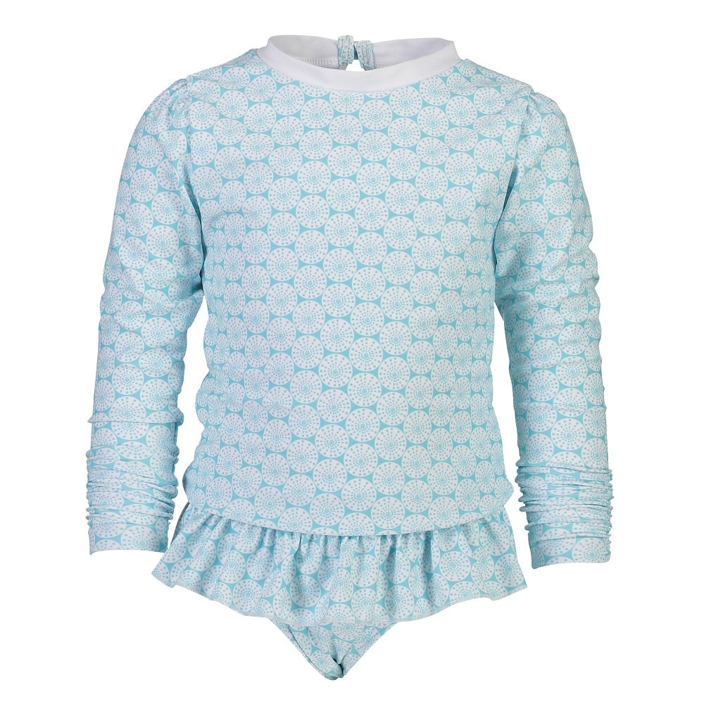 Snapper Rock Long Sleeves Sustainable Ruffle Set G52007L- Oceania Sustainable
