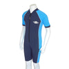 Stingray Youth Raysuit Short Sleeves ST3002 - Navy/ Azure
