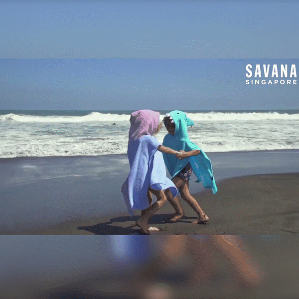 Savana Poncho Mermaid 1801112811473 - Purple